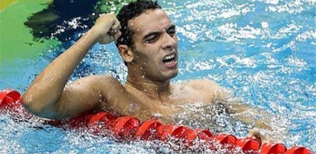 السباح أحمد أكرم - صاحب ذهبيتي دورة الألعاب الإفريقية