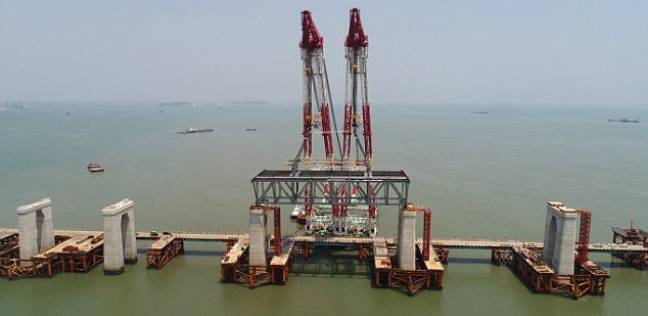الصين تتحدى مثلث برمودا ببناء اطول جسر في العالم فوقه