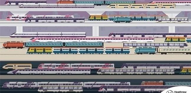 هل تستطيع حل لغز القطارات الذي حيّر مستخدمي الإنترنت؟