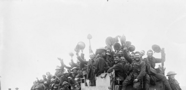لقطة لجنود من الحرب العالمية الأولى