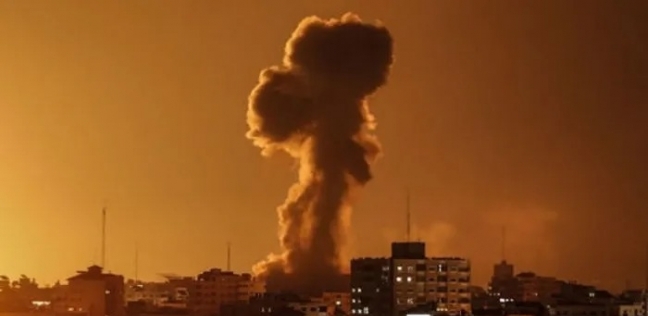 قصف قوات الاحتلال لقطاع غزة