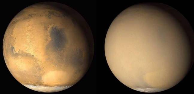 المريخ يظهر في سماء الأرض نهاية الشهر الجاري وسنراه بالعين المجردة