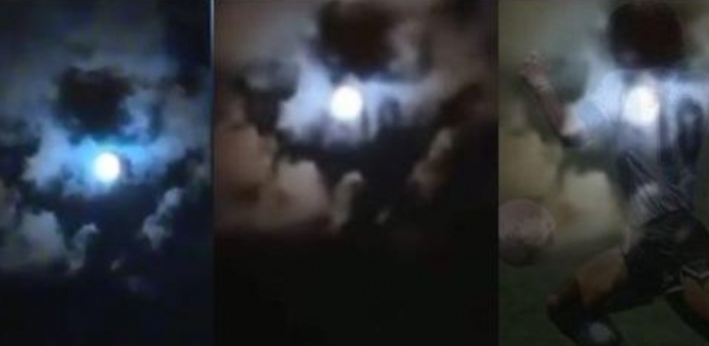 حقيقة صورة مارادونا المنعكسة ظلالها بين السحب والقمر