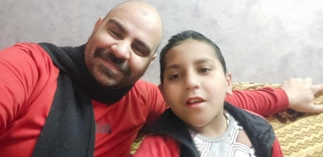 محمد زغلول الجبلاوي مع الطفل