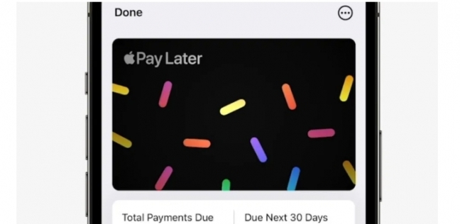 خدمة Apple Pay Later