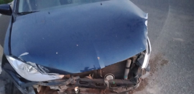 سيارة «أبو يوسف» التي تعرضت لحادث وتحتاج إلى تصليح