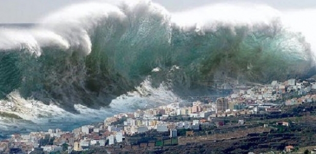احتمال حدوث موجات مد «تسونامي»