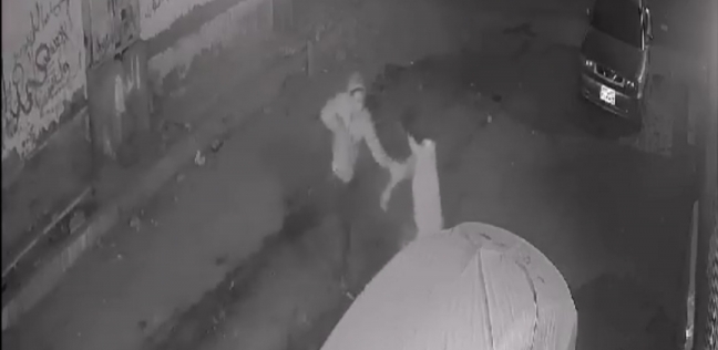 كاميرا مراقبة تكشف جريمة سرقه في بورسعيد