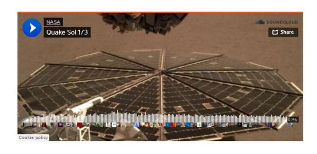 مقطع صوتي للمريخ رفعته ناسا على ساوندكلاود