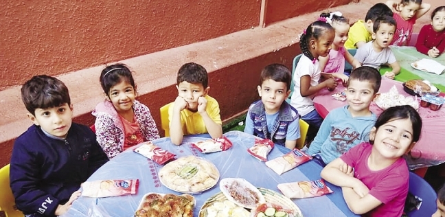 أطفال المدرسة المصرية فى السعودية