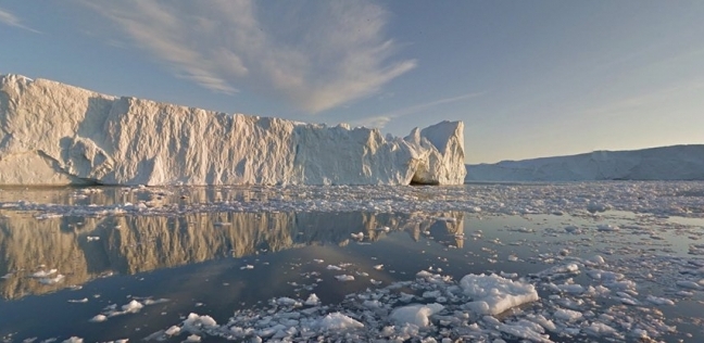 مضيق جليدي في جرينلاند
