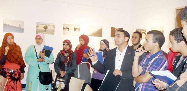 عدد من المشاركين فى مسابقة «معتكف القراءة العربى»