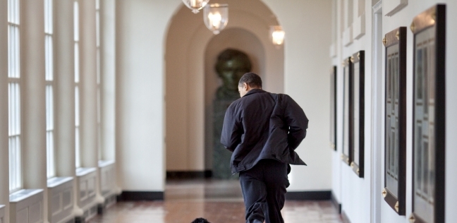 أوباما يرثي كلبه «بو» بعد موته