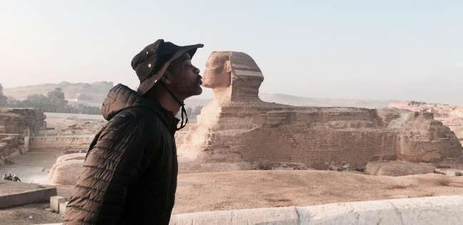 ويل سميث أثناء زيارته لمصر