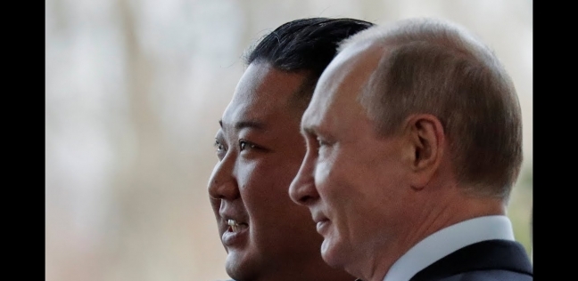 فلاديمير بوتين وكيم جونغ أون