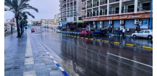 أمطار بمحافظة إسكندرية