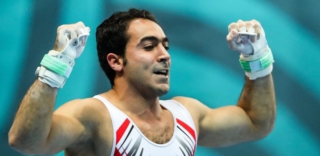 علي زهران أبوالقاسم - صاحب ذهبية كأس العالم للجمباز