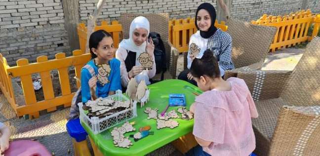 ورشة مجانية للأطفال لتعليمهم صناعة ماكيتات خشبية في العيد