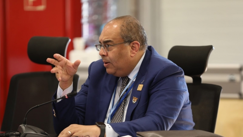 الدكتور محمود محيي الدين، رائد المناخ للرئاسة المصرية لمؤتمر أطراف اتفاقية الأمم المتحدة للتغير المناخي COP27، والمبعوث الخاص للأمم المتحدة المعني بتمويل أجندة 2030 للتنمية المستدامة