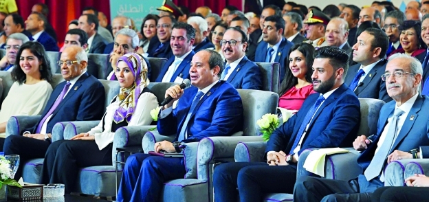 الرئيس عبدالفتاح السيسى داعم رئيسى للشباب منذ توليه مسئولية حكم البلاد