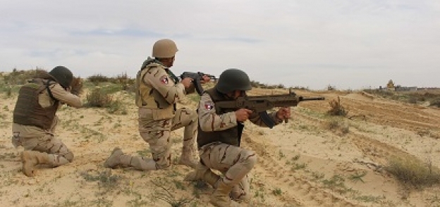 القوات المسلحة تطهر سيناء من الإرهاب - صورة أرشيفية
