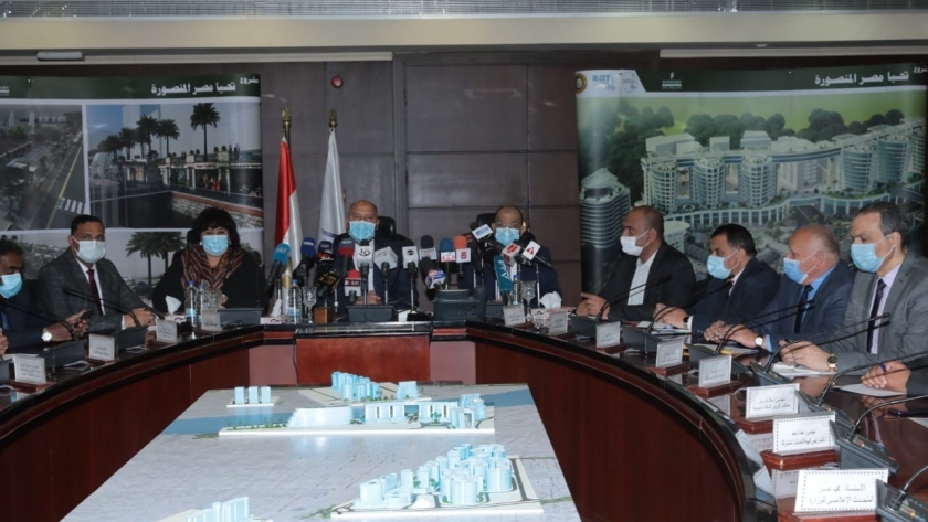 تدشين مشروع «تحيا مصر المنصورة» بمشاركة 3 وزراء ومحافظ الدقهلية