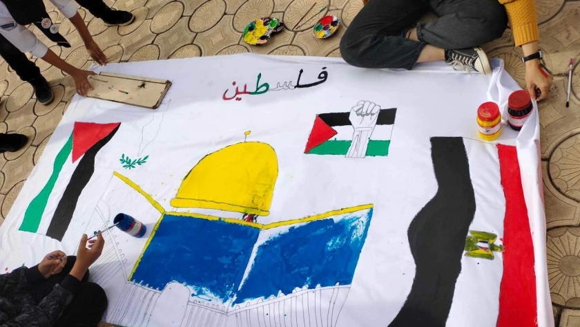 فلسطين في رسومات الأطفال