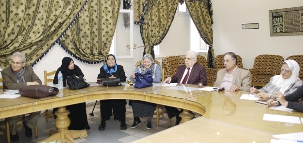 أعضاء نقابة علماء مصر خلال المؤتمر