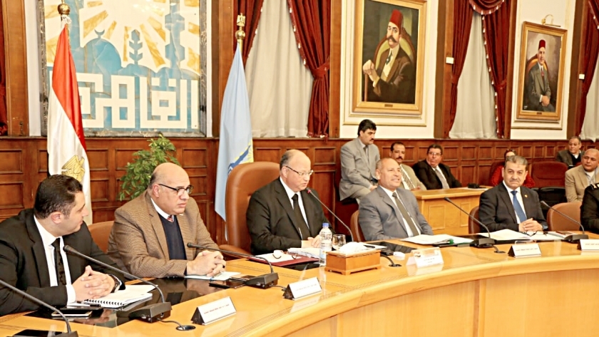 اجتماع المجلس التنفيذي لمحافظة القاهرة