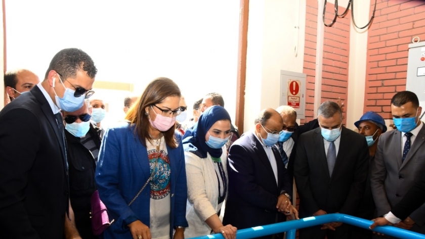 افتتاح محطة الهجارسة للمعالجة الثلاثية للصرف الصحي