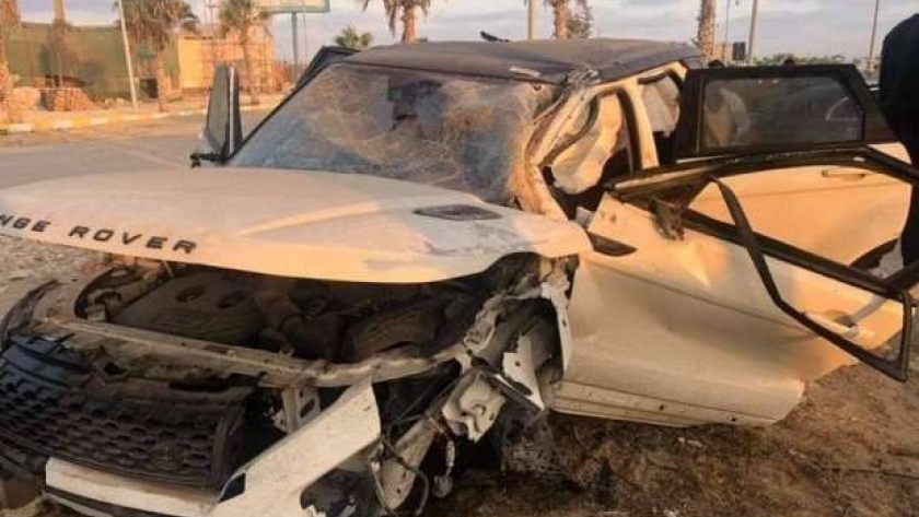 إصابة ١١ مواطن فى حادث سيارة بطريق مطروح إسكندرية الساحلى الدولى