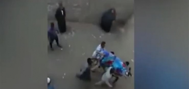 صورة من مقطع فيديو نشر عن مذبحة أوسيم