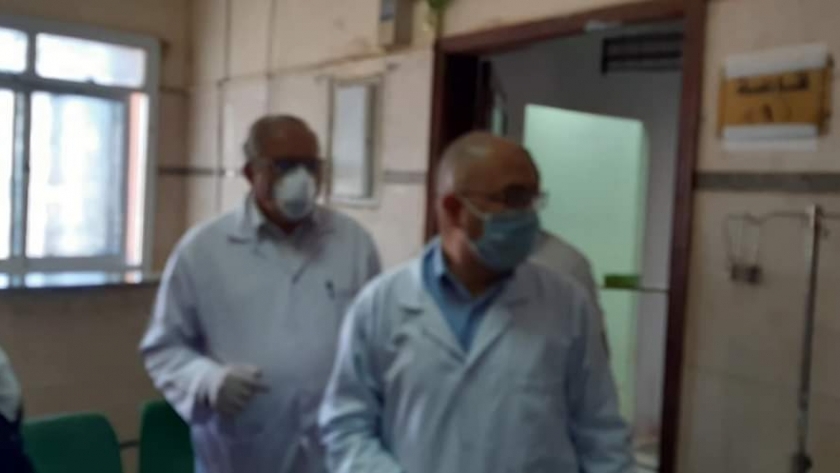 افتتاح وحدة رعاية العزل لمرضى كورونا بالمستشفى الجامعي ببني سويف
