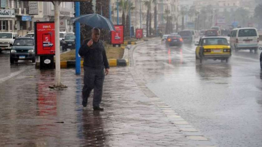 أمطار رعدية ضمن حالة الطقس في مصر الأيام المقبلة