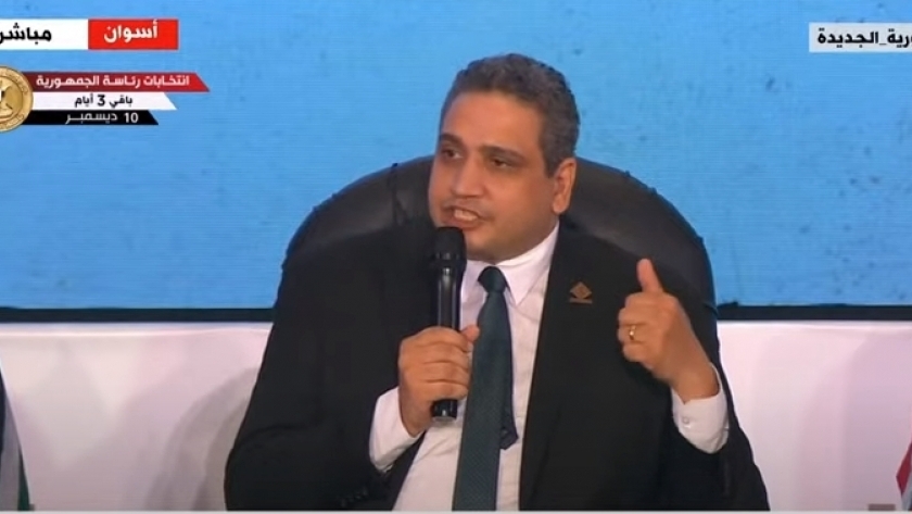 النائب عماد خليل عضو هيئة مكتب الحملة الرسمية للمرشح الرئاسي عبد الفتاح السيسي