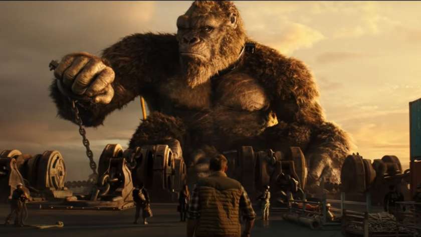 مشهد من فيلم Godzilla vs. Kong