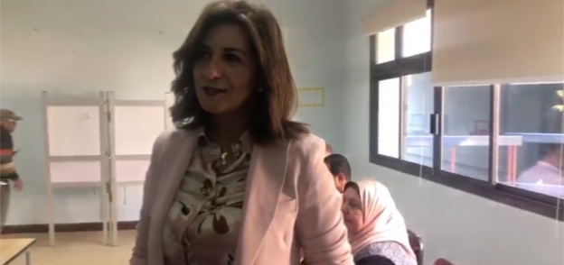السفيرة نبيلة مكرم  وزيرة الدولة للهجرة