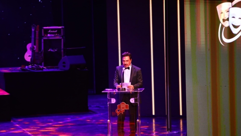 محمد رياض في افتتاح المهرجان القومي للمسرح المصري