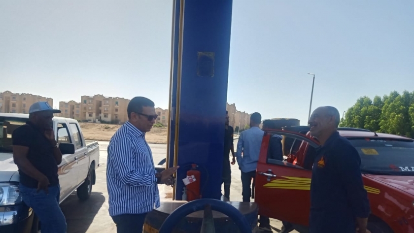 تموين جنوب سيناء يشن حملة تموينية علي محطات الوقود