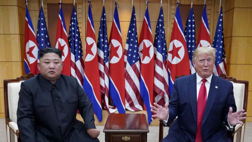 ترامب وزعيم كوريا الشمالية