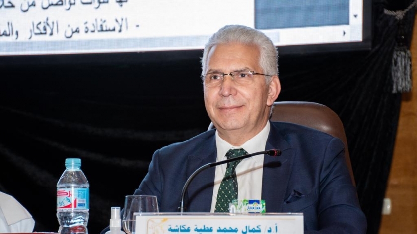 الدكتور كمال عكاشة ، نائب رئيس جامعة طنطا للدراسات العليا ورئيس اللجنة الاحترازية لمجابهة كورونا