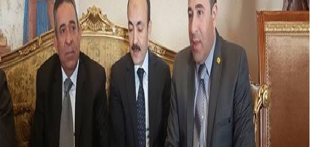 النائب احمد بدوي مع مدير امن القليوبية