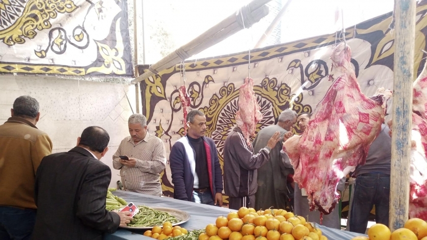 معرض المنتجات الغذائية بمدينة أبوتيج