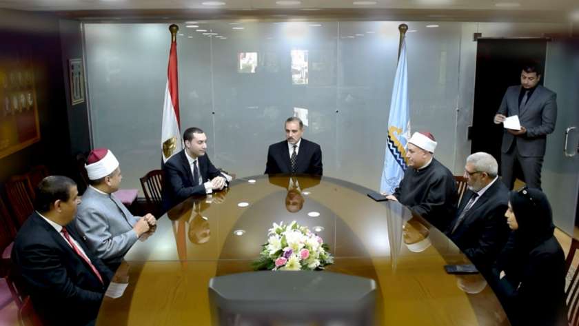 محافظ كفر الشيخ يستقبل رئيس المنطقة الأزهرية