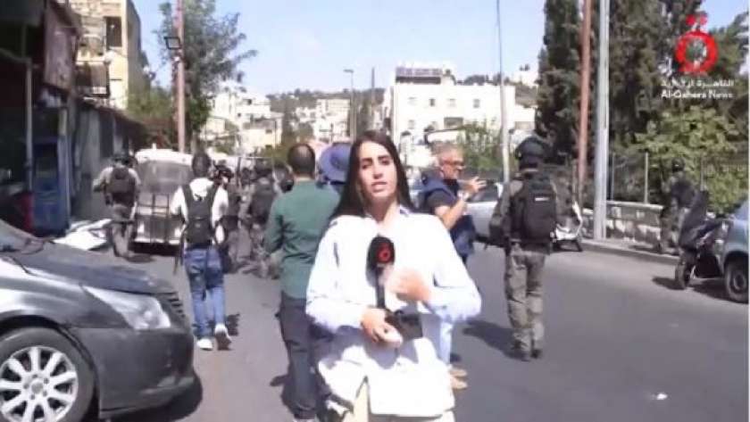 دانا أبو شمسية مراسلة القاهرة الإخبارية في القدس