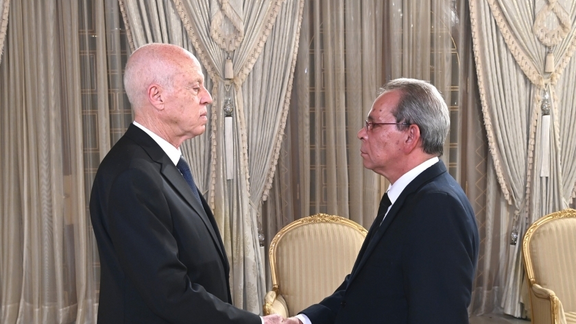 الرئيس التونسي ورئيس الوزراء الجديد