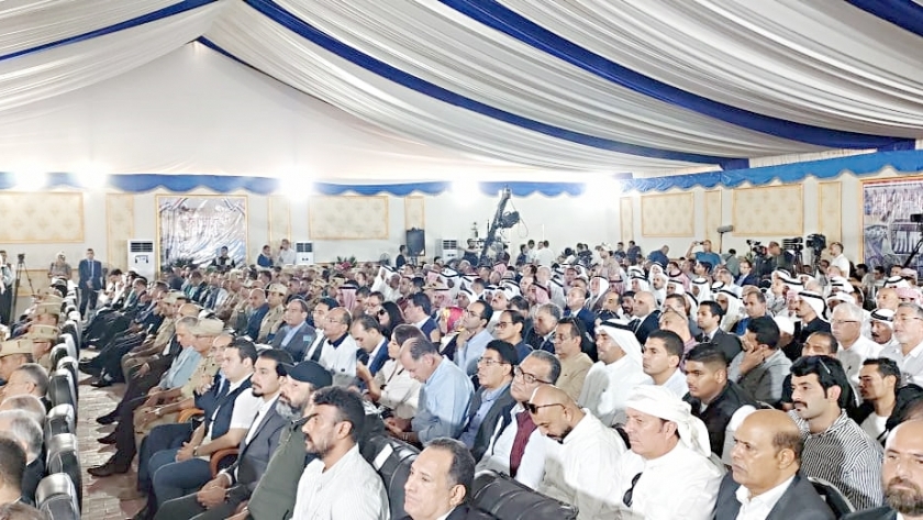 عدد كبير من أهالي سيناء يشاركون في لقاء «مدبولي»