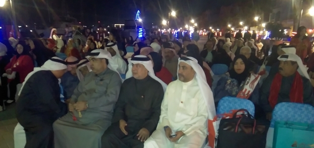 بالصور| بدء احتفالات العيد الوطني لـ"البحرين" في الغردقة