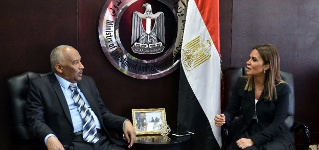 لقاء سحر نصر مع وزير التعاون الدولى السودانى