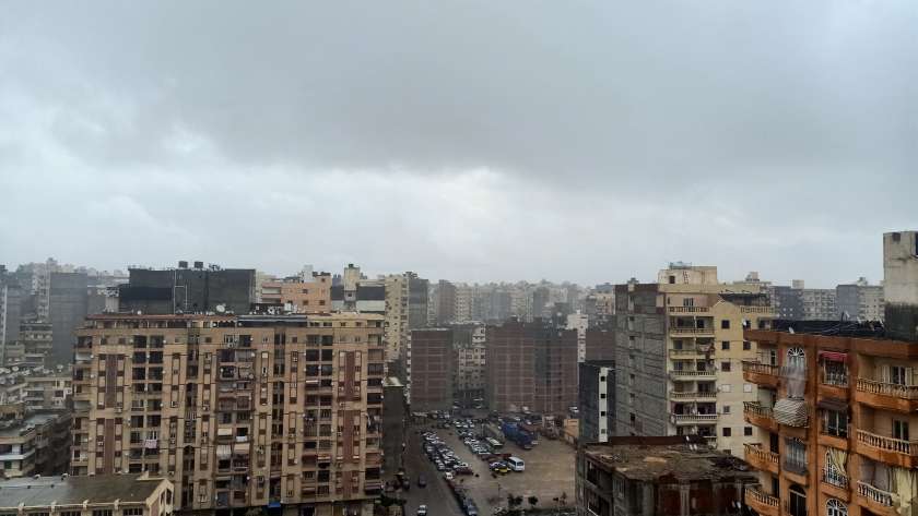 سماء الإسكندرية الآن